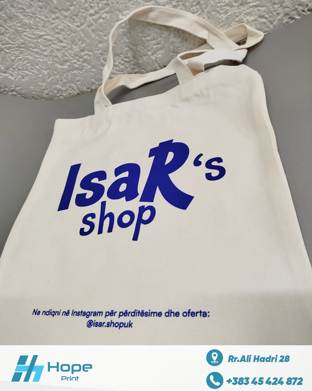 Çanta me logo për IsaR's Shop