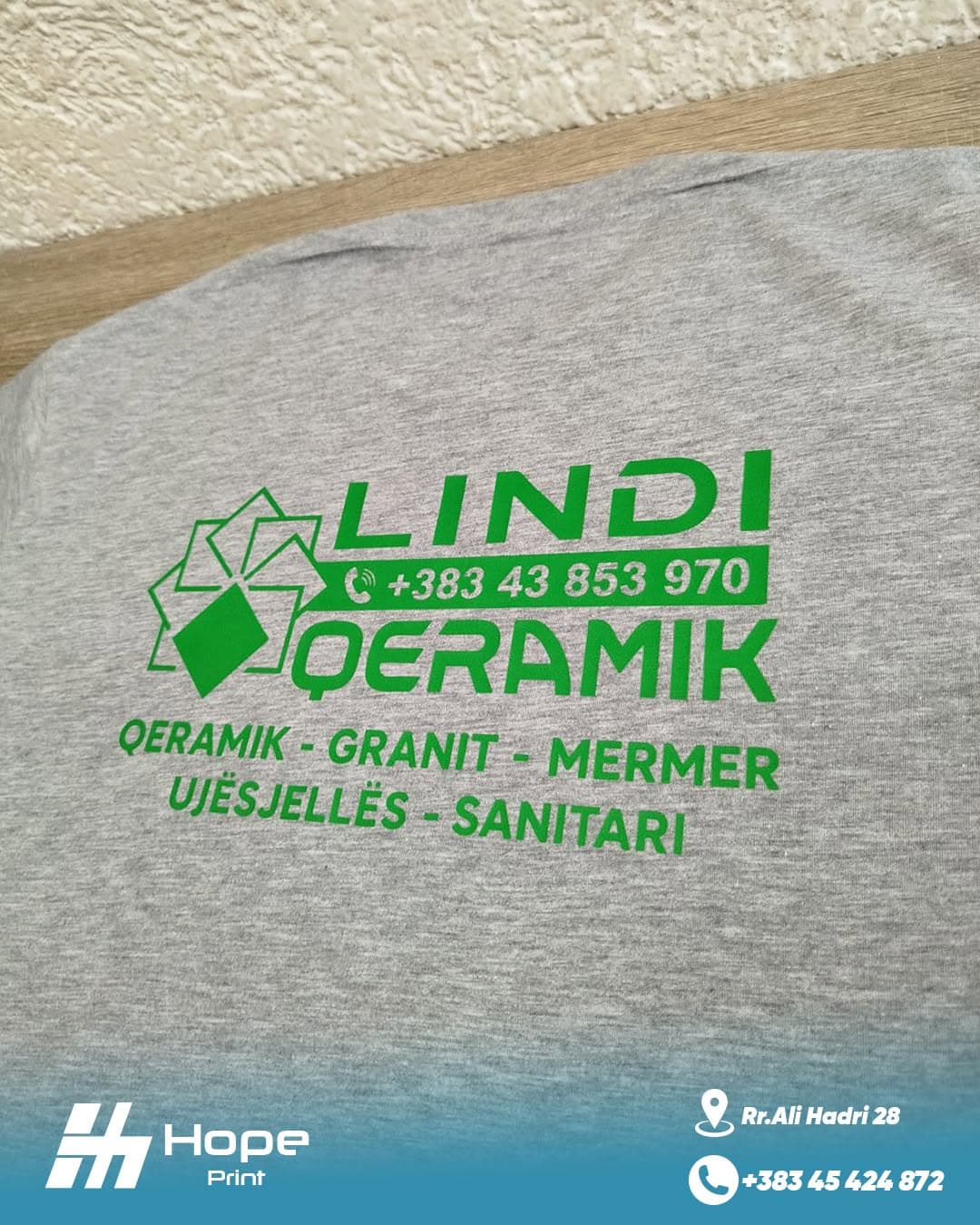 Maica pune për Lindi Qeramik