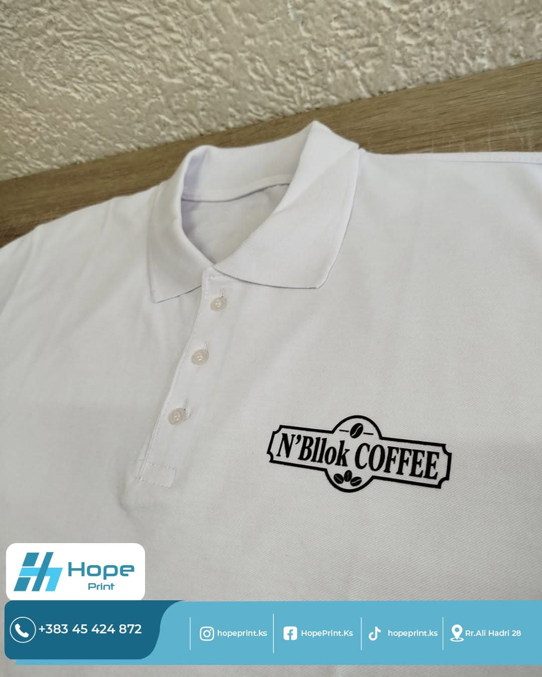 Uniforma stafi për N'Bllok Coffee